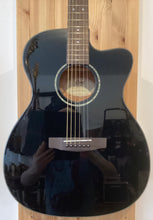 Load image into Gallery viewer, Cort Luce L60CE Black Solid Top Electro Acoustic