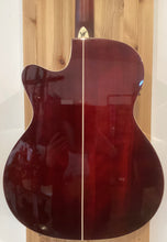 Load image into Gallery viewer, Washburn Deep Forest DFBACE Burl Ace Electro Acoustic Amber