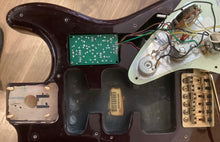 Load image into Gallery viewer, Fender Mex Strat Body Fully Loaded Midnight Wine S/H