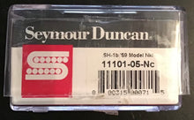 Load image into Gallery viewer, Seymour Duncan SH-1b ‘59 Bridge Nickel Cover S/H (c)