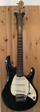Load image into Gallery viewer, ERNIE BALL MUSIC MAN SILHOUETTE BLACK 1987 ELECTRIC GUITAR