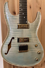 Load image into Gallery viewer, Valenti Nebula Carved Semi Hollow Satin/Gloss w Hard Case Ex Demo