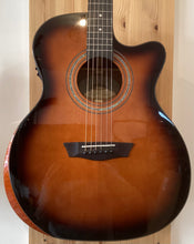 Load image into Gallery viewer, Washburn WCG10CE Comfort Bevel Grand Auditorium Electro