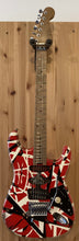 Load image into Gallery viewer, EVH Striped Series Frankie Frankenstrat S/H (c)