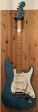 Load image into Gallery viewer, FENDER LIMITED EDITION AMERICAN STANDARD STRATOCASTER LAKE PLACID BLUE 1996 ELECTRIC GUITAR STRAT S TYPE USA MATCHING HEADSTOCK