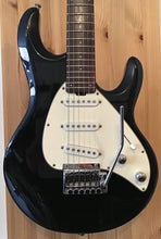 Load image into Gallery viewer, ERNIE BALL MUSIC MAN SILHOUETTE BLACK 1987