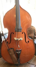 Load image into Gallery viewer, Romanian Made 3/4 Double Bass w Schaller Pickup & Cover Circa ‘85 S/H (c)