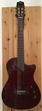 Load image into Gallery viewer, CORDOBA STAGE GUITAR GARNET ACOUSTIC GUITAR NYLON STRUNG HYBRID