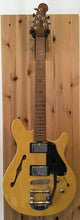 Load image into Gallery viewer, Sterling by Music Man Valentine Butterscotch ELECTRIC GUITAR BIGSBY FENDER TELECASTER JAMES GIBSON 335 MAROON 5 ERNIE BALL