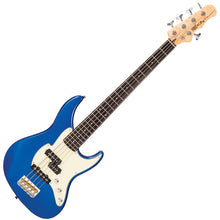 Load image into Gallery viewer, Fret-King Black Label Perception 5-String Bass ~ Candy Apple Blue
