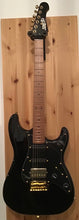 Load image into Gallery viewer, Jet Guitars JS- 400 BK-G LIMITED EDITION black gold suhr Mateus asato electric guitar fender Strat Stratocaster roasted maple js400 js 400 js400bkg BKG SQUIER