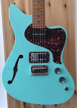 Load image into Gallery viewer, PJD GUITARS ST JOHN STANDARD F HOLE SURF GREEN
