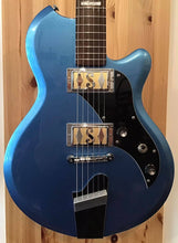 Load image into Gallery viewer, SUPRO WESTBURY OCEAN BLUE METALLIC 2020 ELECTRIC GUITAR