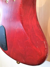 Load image into Gallery viewer, WARWICK CORVETTE FNA JAZZMAN 5 SATIN RED BASS GUITAR FIVE STRING MADE IN GERMANY