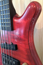 Load image into Gallery viewer, WARWICK CORVETTE FNA JAZZMAN 5 SATIN RED BASS GUITAR FIVE STRING MADE IN GERMANY