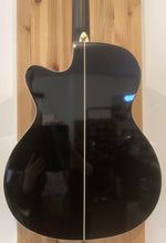 Load image into Gallery viewer, Washburn Deep Forest Burl Ace Electro Acoustic Black
