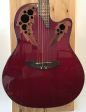 Load image into Gallery viewer, Ovation Applause Elite AE44-RR Ruby Red Electro S/H
