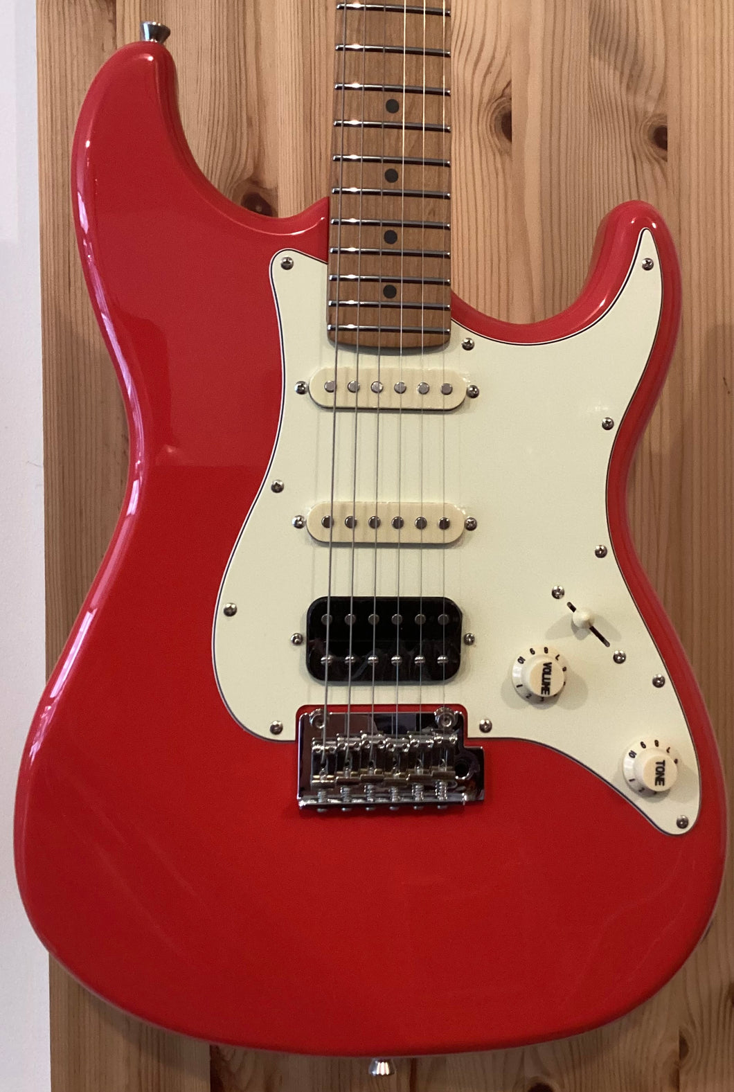 JET GUITARS JS-400 - CORAL RED