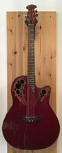 Load image into Gallery viewer, Ovation Applause Elite AE44-RR Ruby Red Electro S/H
