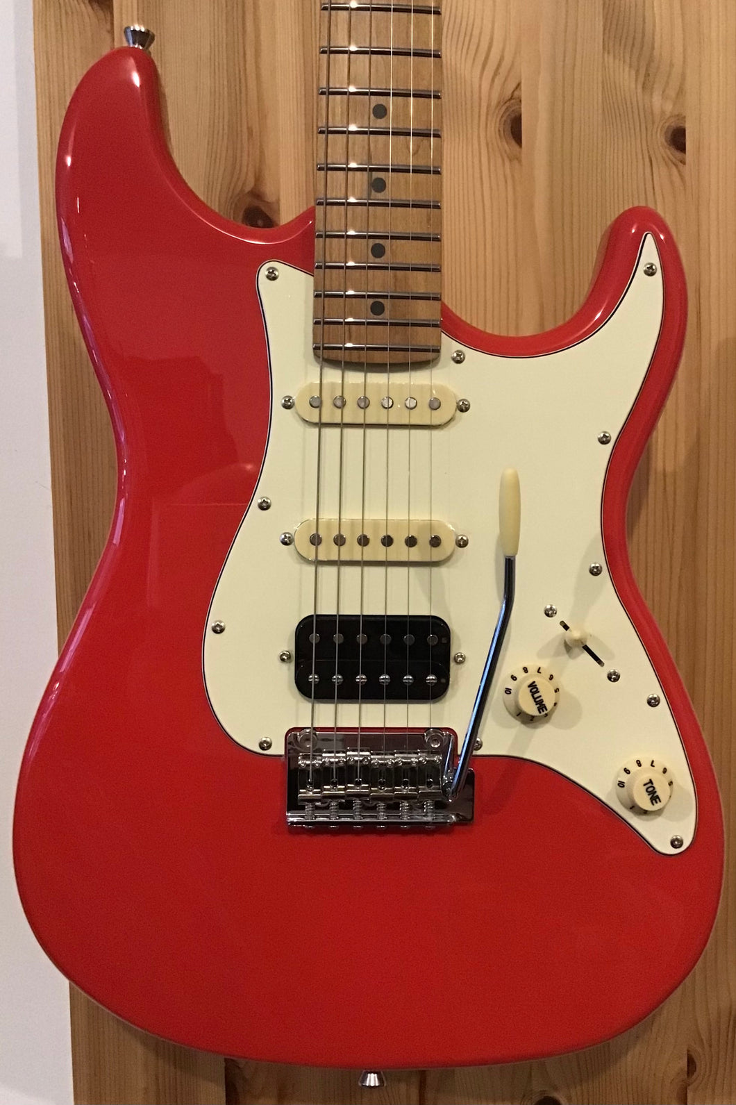 JET GUITARS JS-400 - CORAL RED