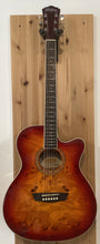 Load image into Gallery viewer, Washburn Deep Forest DFBACE Burl Ace Electro Acoustic Amber

