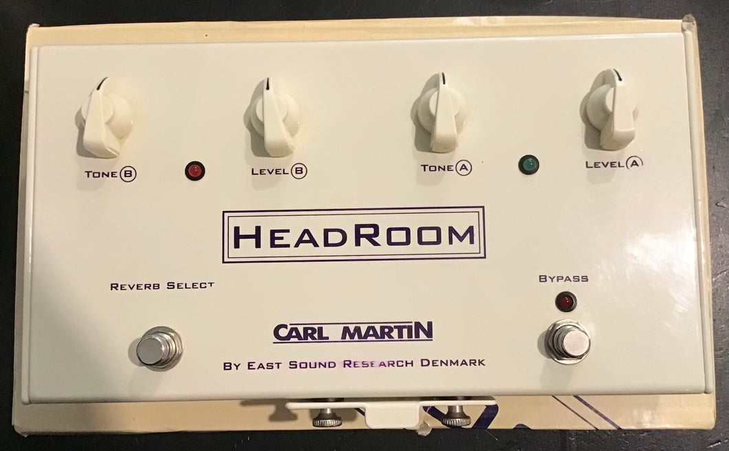 Carl Martin Headroom Reverb Pedal S/H