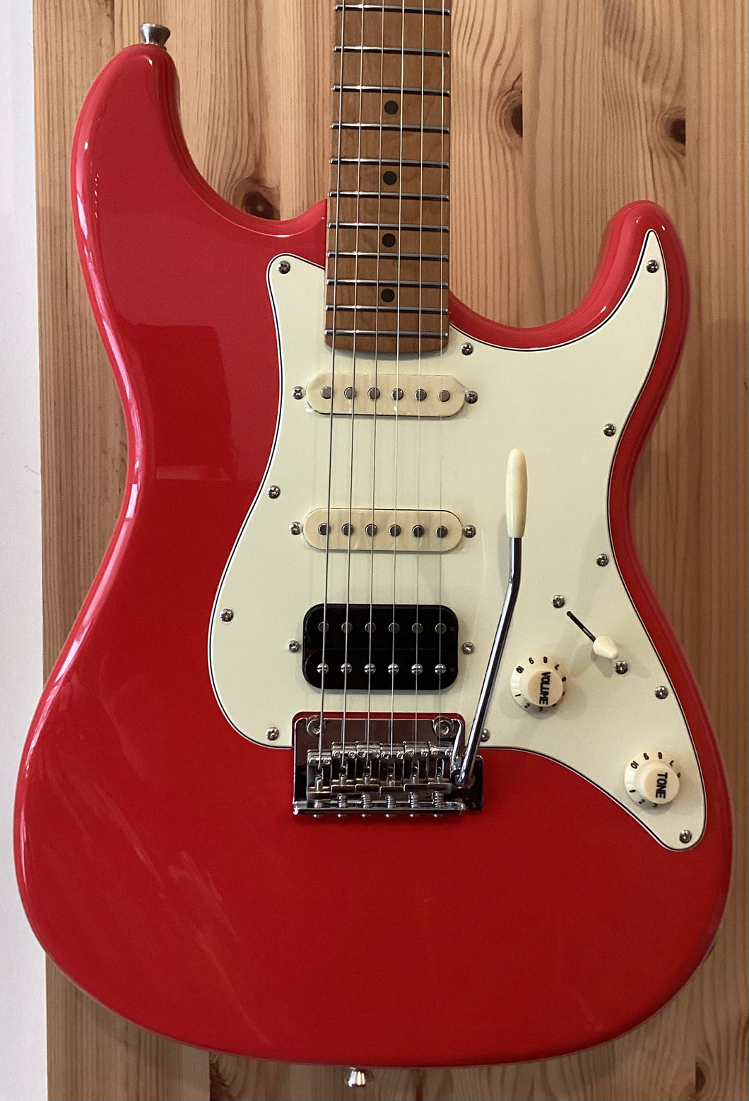 JET GUITARS JS-400 - CORAL RED