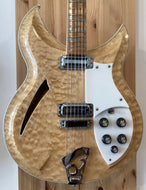 Rickenbacker 381 V69 12 String Mapleglo w Hard Case S/H (c)