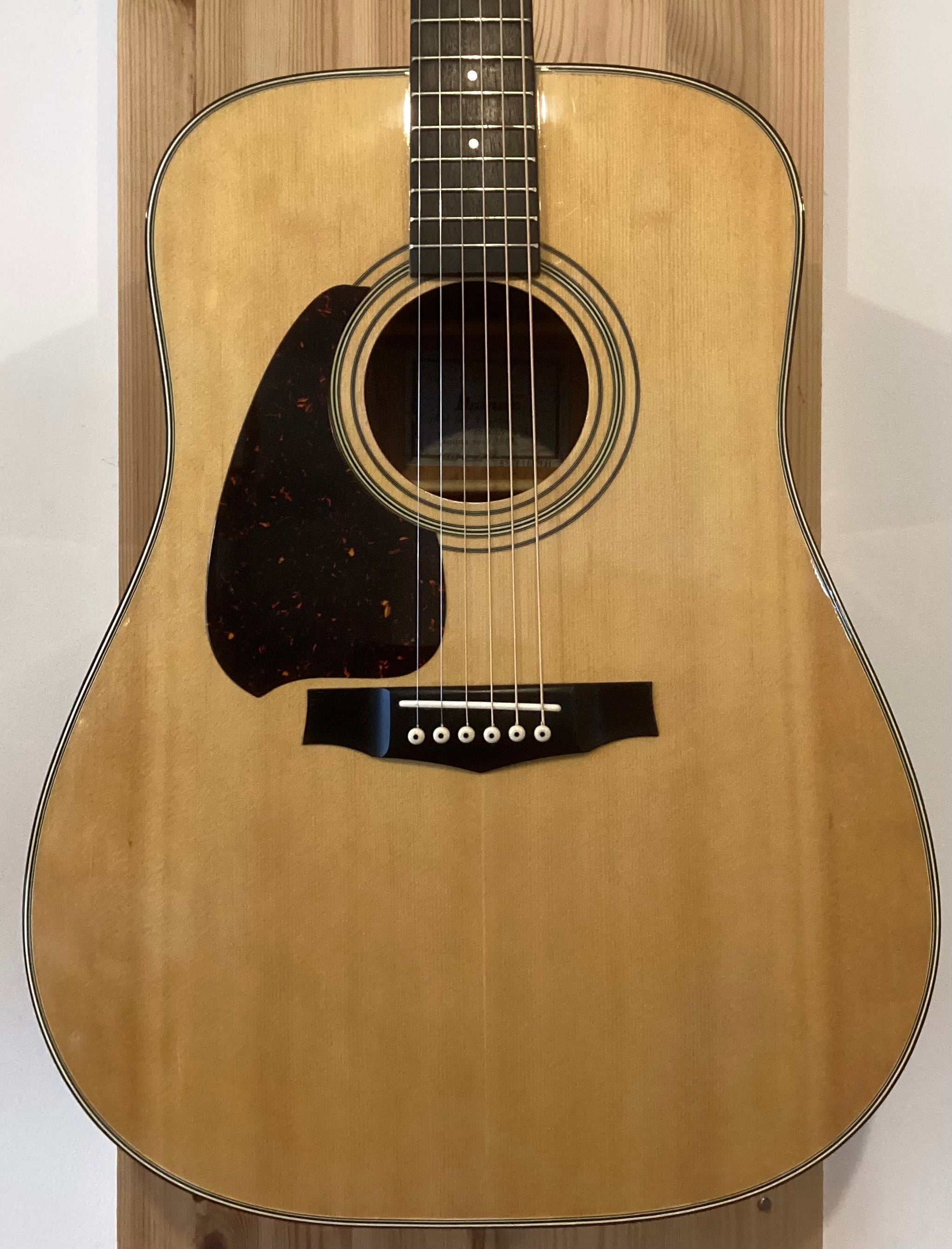 Ibanez V300L Left Handed Acoustic w Hard Case Circa '81 S/H (c