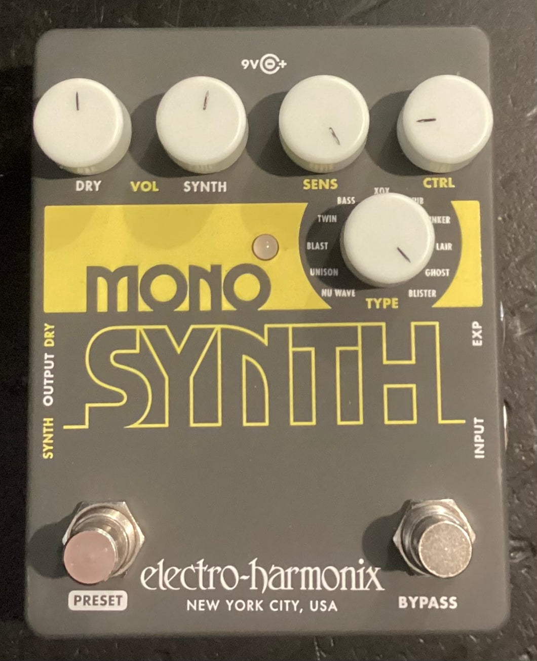 Electro Harmonix Mono Synth Pedal Boxed S/H