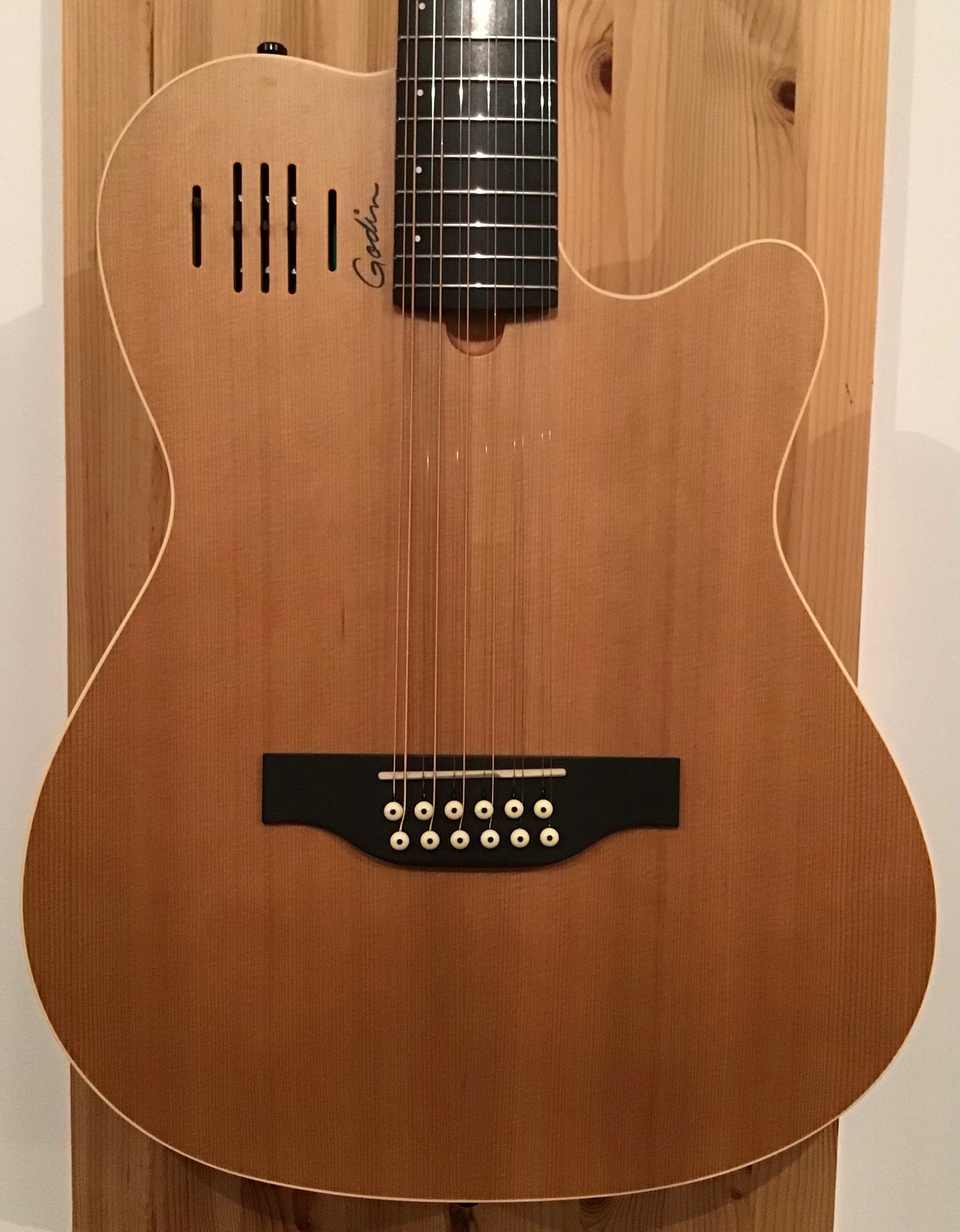 Godin A12 12 String w Gig Bag S H c Listers Guitars
