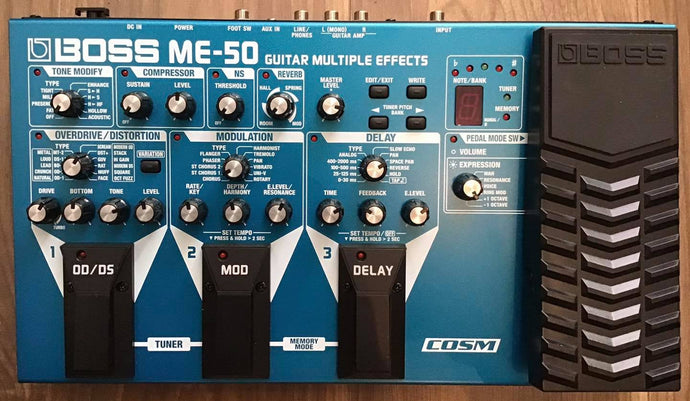 BOSS ME-50 MULTI FX GUITAR EFFECTS