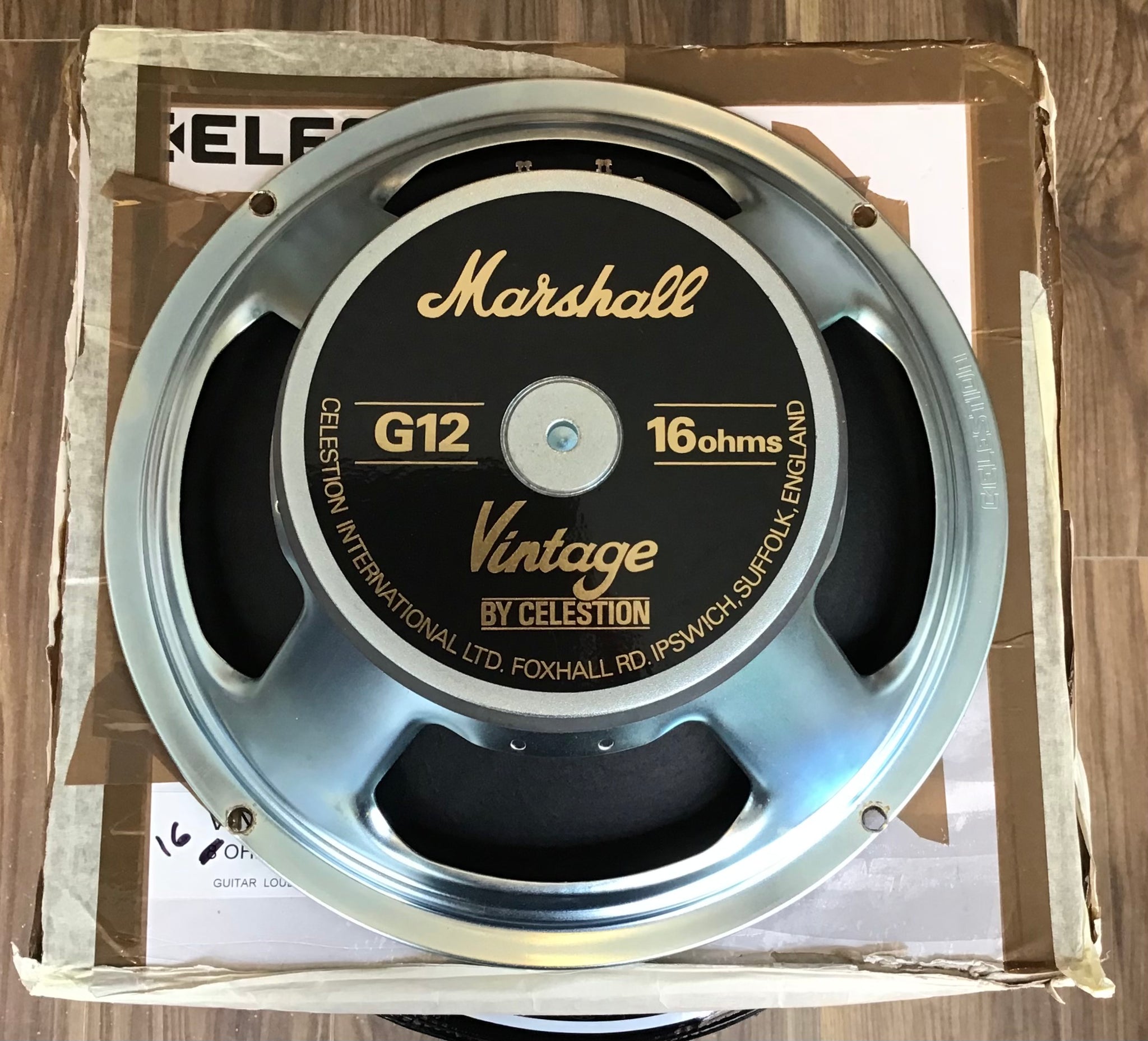 Listers Guitars 16 ohm celestion vintage 30 12 - Main Image