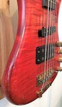 Load image into Gallery viewer, WARWICK CORVETTE FNA JAZZMAN 5 SATIN RED BASS GUITAR FIVE STRING MADE IN GERMANY
